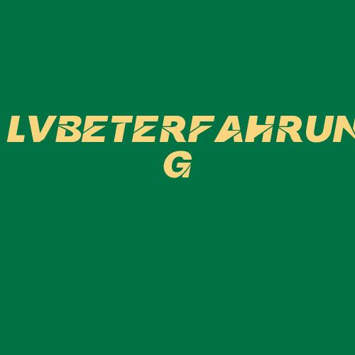 Logo da LVBETERFAHRUNG